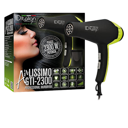 Id Italian Airlissimo Gti 2300 Seche Cheveux Professionnel Puissance Efficace Pour Cheveux