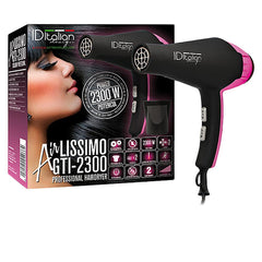 Id Italian Airlissimo Gti 2300 Professional Hair Dryer Quiet Powerful Performance Guaranteed