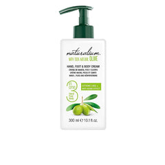 Naturalium Oliva 100% Crema Per Mani Piedi E Corpo Nutrimento Con Olio Di Oliva