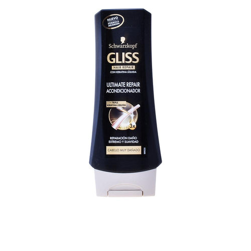 Schwarzkopf Mass Market Gliss Ultimate Repair Après Shampoing Triple Kératine Liquide