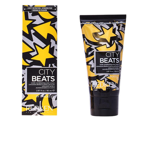 Redken City Beats Crème Colorante Conditionnante Acide Yellow Cab Affirmez Votre Style