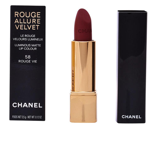 Chanel Rouge Allure Velvet Labial Color Vibrante Y Duradero