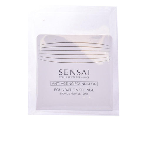 Sensai Foundations Esponja Aplicadora De Base Diseño Media Luna Doble Cara