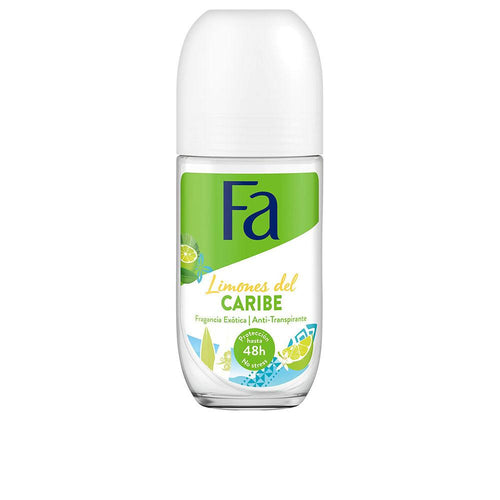 Fa Limones Del Caribe Déodorant Roll On Protection Fraîcheur Agrumée
