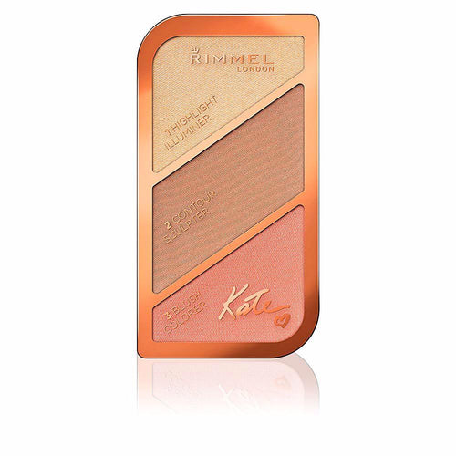 Rimmel London Kate Sculpting Palette Coral Glow Beauté Radieuse
